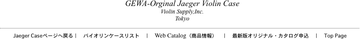 GEWA-Orginal Jaeger Violin Case