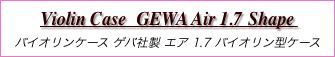 Violin Case  GEWA Air