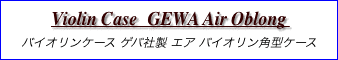 Violin Case  GEWA Air